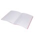 Libreta liderpapel 360 tapa de plastico a5 48 hojas 90g m2 cuadro 4mm con margen colores surtidos