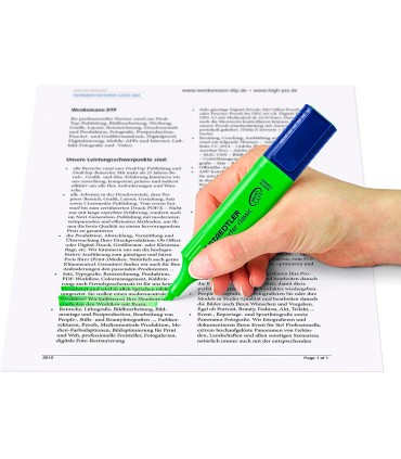 Rotulador staedtler textsurfer classic 364 fluorescente verde