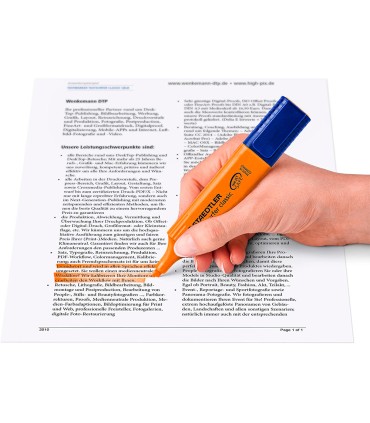 Rotulador staedtler textsurfer classic 364 fluorescente naranja