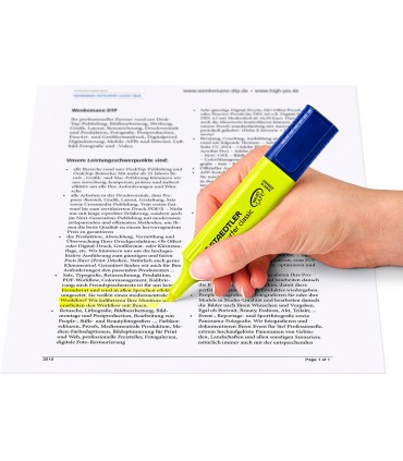 Rotulador staedtler textsurfer classic 364 fluorescente amarillo