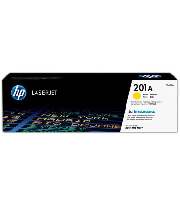 Toner hp color laserjet pro mfp m277 m274 m252 amarillo 1400 paginas