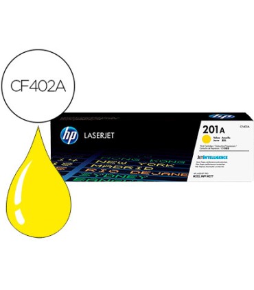 Toner hp color laserjet pro mfp m277 m274 m252 amarillo 1400 paginas