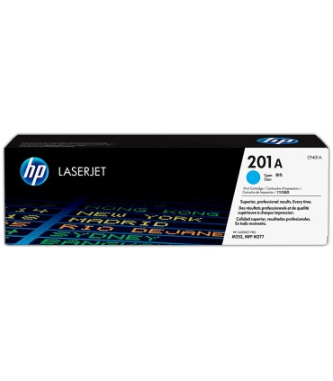 Toner hp color laserjet pro mfp m277 m274 m252 cian 1400 paginas