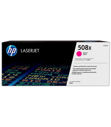 Toner hp color laserjet entreprise m552 m553 m577 magenta 9500 paginas