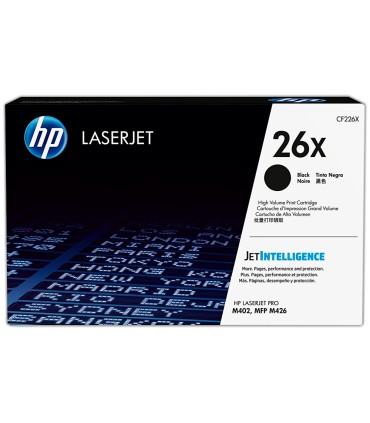 Toner hp 26x laserjet pro m402 mfp m426 negro 9000 paginas