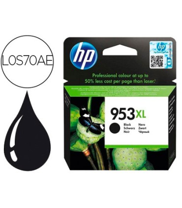 Ink jet hp 953xl officejet pro 7730 7740 8725 8730 8740 8745 negro 2000 paginas