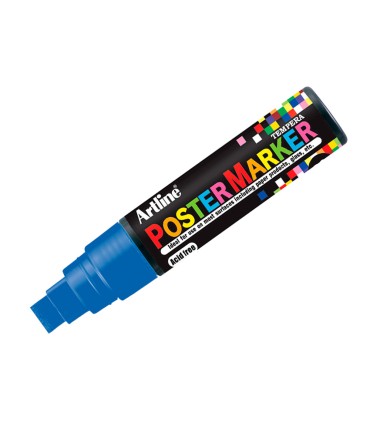 Rotulador artline poster marker epp 12 punta redonda 12 mm color azul