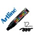 Rotulador artline poster marker epp 12 punta redonda 12 mm color negro