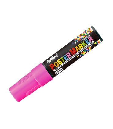 Rotulador artline poster marker epp 6 ros flu punta redonda 6 mm color rosa fluor