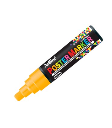 Rotulador artline poster marker epp 6 nar flu punta redonda 6 mm color naranja fluor