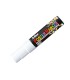 Rotulador artline poster marker epp 6 bla punta redonda 6 mm color blanco