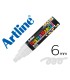 Rotulador artline poster marker epp 6 bla punta redonda 6 mm color blanco