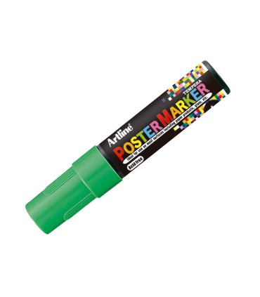 Rotulador artline poster marker epp 6 ver punta redonda 6 mm color verde