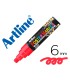 Rotulador artline poster marker epp 6 roj punta redonda 6 mm color rojo