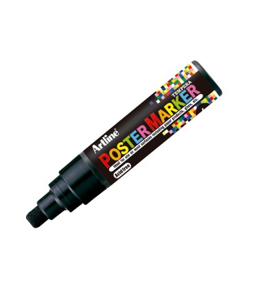 Rotulador artline poster marker epp 6 neg punta redonda 6 mm color negro