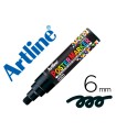 Rotulador artline poster marker epp-6-neg punta redonda 6 mm color negro