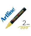 Rotulador artline poster marker epp-4-oro met punta redonda 2 mm color metalizado oro