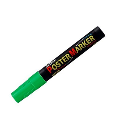 Rotulador artline poster marker epp 4 ver flu punta redonda 2 mm color verde fluor