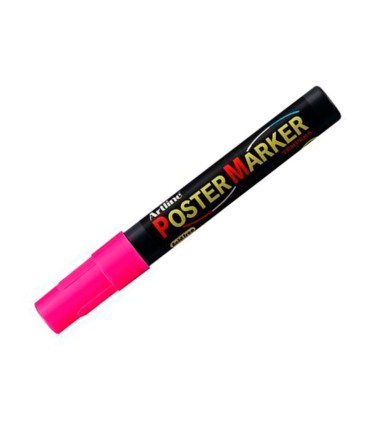 Rotulador artline poster marker epp 4 ros flu punta redonda 2 mm color rosa fluor