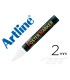 Rotulador artline poster marker epp 4 bla punta redonda 2 mm color blanco