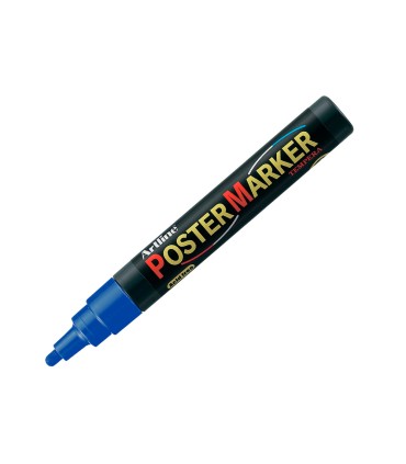 Rotulador artline poster marker epp 4 azu punta redonda 2 mm color azul