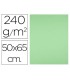 Cartulina liderpapel 50x65 cm 240g m2 verde hierba paquete de 25 hojas