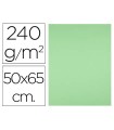 Cartulina liderpapel 50x65 cm 240g/m2 verde hierba paquete de 25 hojas