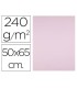 Cartulina liderpapel 50x65 cm 240g m2 rosa paquete de 25 hojas