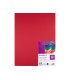 Cartulina liderpapel 50x65 cm 240g m2 rojo navidad paquete de 25 hojas