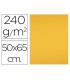 Cartulina liderpapel 50x65 cm 240g m2 oro viejo paquete de 25 hojas