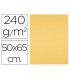 Cartulina liderpapel 50x65 cm 240g m2 oro paquete de 25 hojas