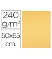 Cartulina liderpapel 50x65 cm 240g/m2 oro paquete de 25 hojas