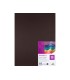 Cartulina liderpapel 50x65 cm 240g m2 marron paquete de 25 hojas