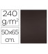 Cartulina liderpapel 50x65 cm 240g m2 marron paquete de 25 hojas