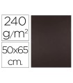 Cartulina liderpapel 50x65 cm 240g/m2 marron paquete de 25 hojas