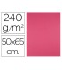 Cartulina liderpapel 50x65 cm 240g m2 fucsia paquete de 25 hojas