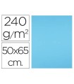 Cartulina liderpapel 50x65 cm 240g/m2 celeste paquete de 25 hojas