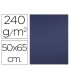 Cartulina liderpapel 50x65 cm 240g m2 azul zafiro paquete de 25 hojas