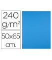 Cartulina liderpapel 50x65 cm 240g/m2 azul turquesa paquete de 25 hojas