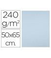 Cartulina liderpapel 50x65 cm 240g/m2 azul paquete de 25 hojas