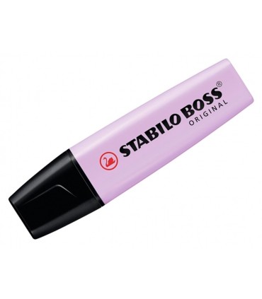 Rotulador stabilo boss pastel fluorescente 70 brisa violeta