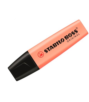 Rotulador stabilo boss pastel fluorescente 70 melocoton sedoso