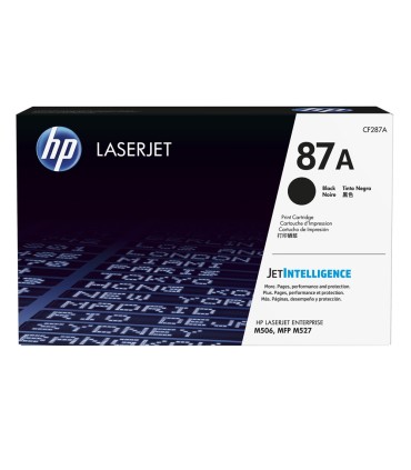 Toner hp laserjet cf287a m506 mfp m527 negro 9000 pag