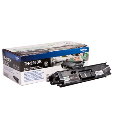 Toner brother tn 326bk hll8250cdn hll8350cdw alta capacidad negro 4000 pag