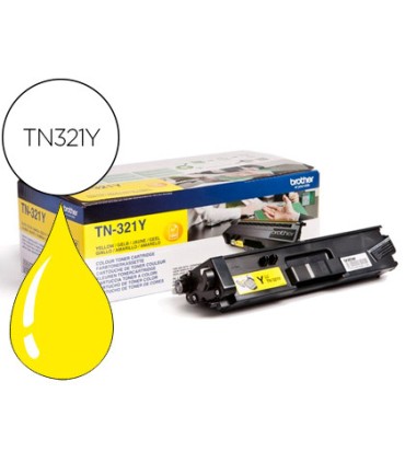 Toner brother tn 321y hll8250cdn hll8350cdw amarillo 1500 pag