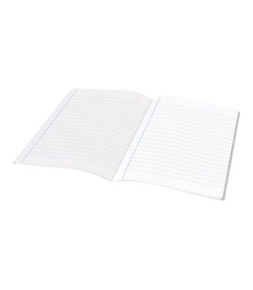 Libreta liderpapel scriptus a4 48 hojas 90g m2 rayado montessori 5mm con margen colores surtidos