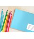 Libreta liderpapel write a5 apaisada 32h 60g m2 cuadro 3 mm con margen