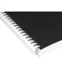 Canutillo q connect redondo 25 mm plastico blanco capacidad 225 hojas caja de 50 unidades