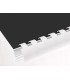 Canutillo q connect redondo 25 mm plastico blanco capacidad 225 hojas caja de 50 unidades