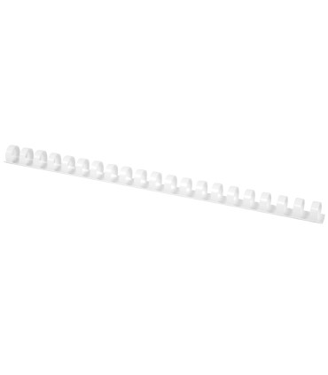 Canutillo q connect redondo 16 mm plastico blanco capacidad 145 hojas caja de 50 unidades